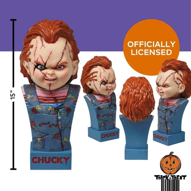 CHUCKY 15 INCH BUST