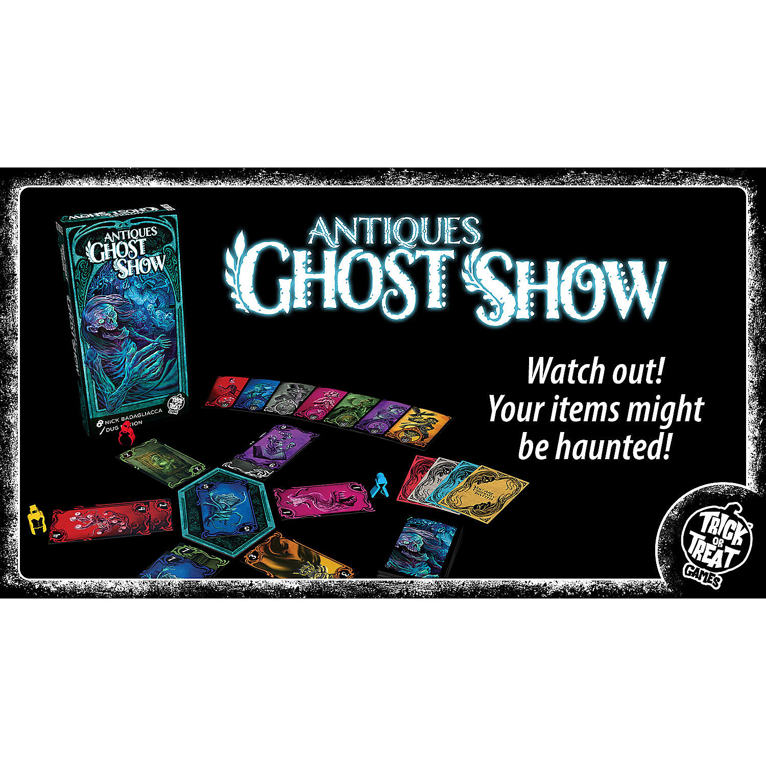 Antiques Ghost Show Board Game for 2 to 4 Players