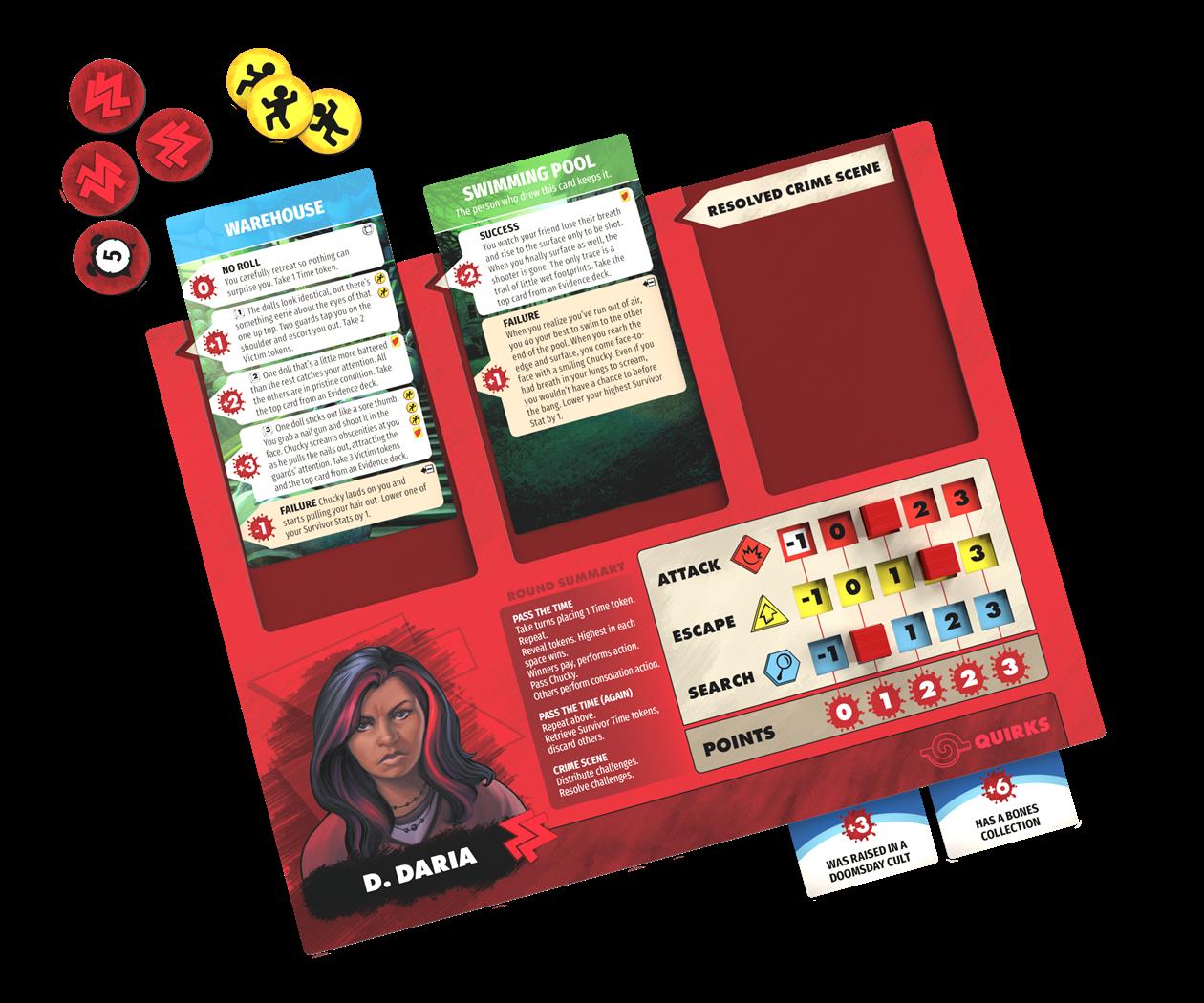 Child's Play Chucky Board Game for 2 to 4 Players
