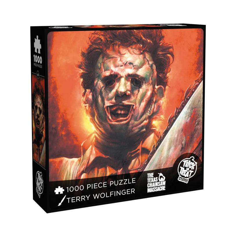 20" x 27" The Texas Chainsaw MassacreT Leatherface 1000 Piece Jigsaw Puzzle