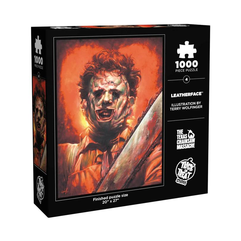 20" x 27" The Texas Chainsaw MassacreT Leatherface 1000 Piece Jigsaw Puzzle
