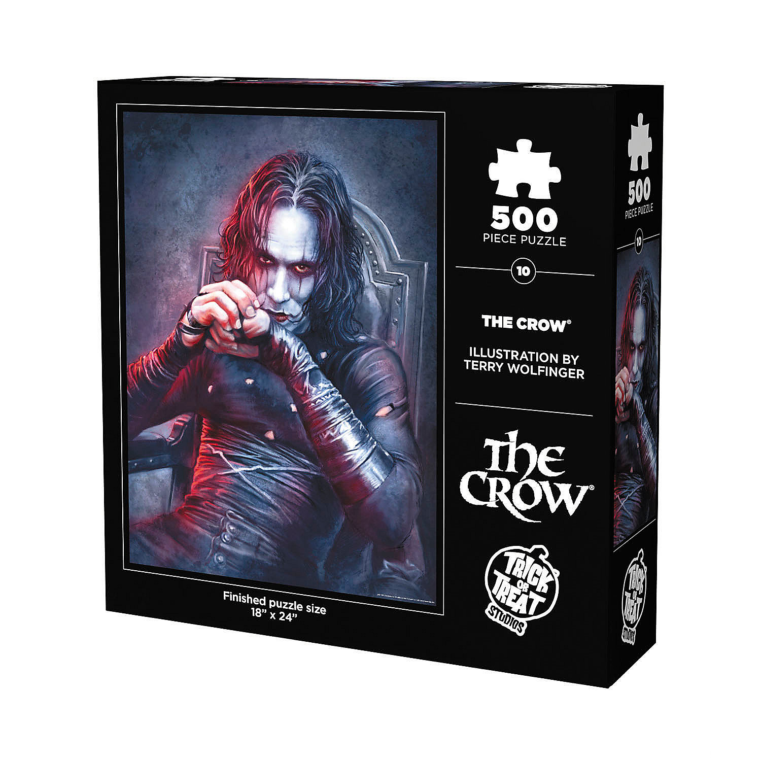 18" x 24" The Crow Eric Draven 500 Piece Jigsaw Puzzle