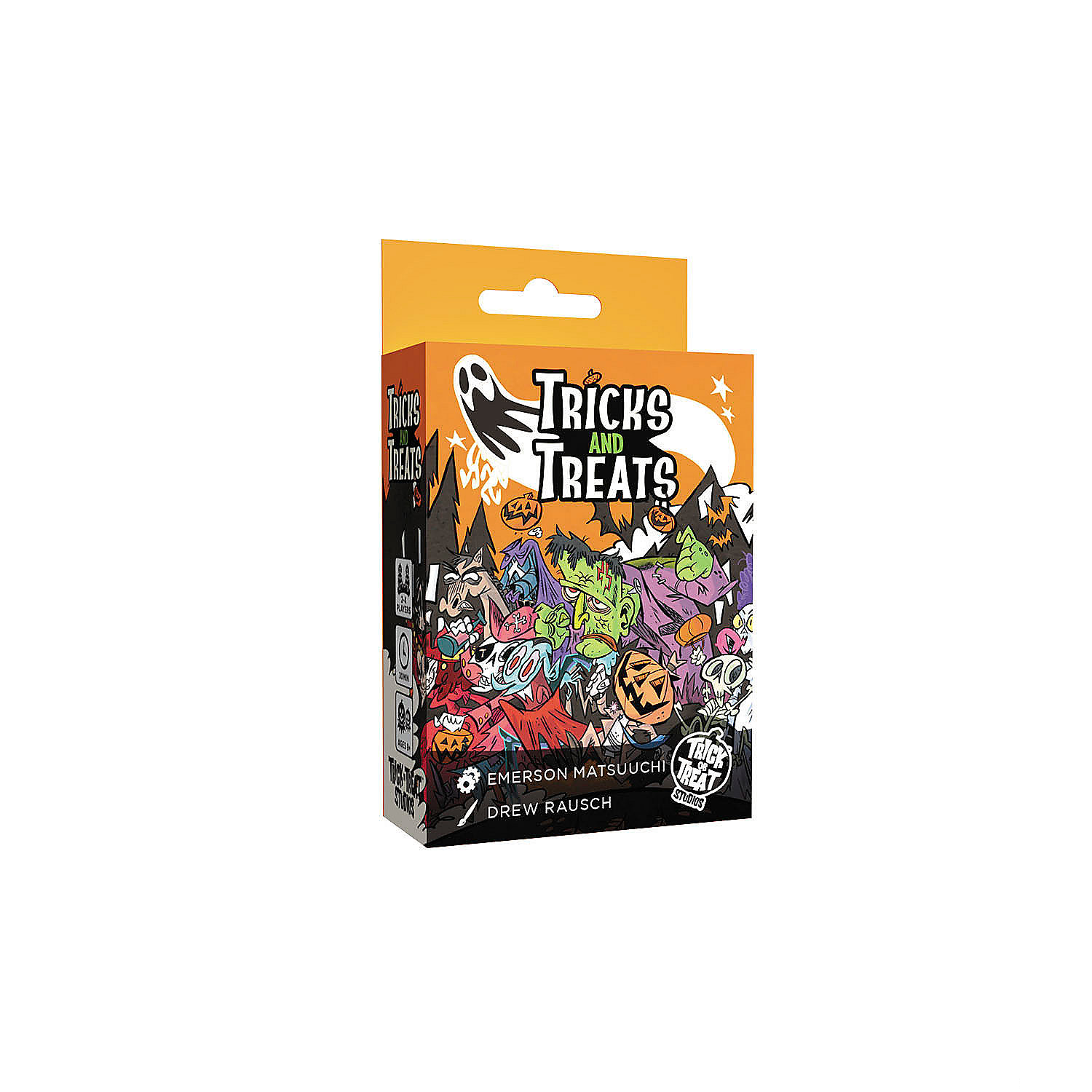 Tricks and Treats Halloween Candy Card Game for 2 to 4 Players