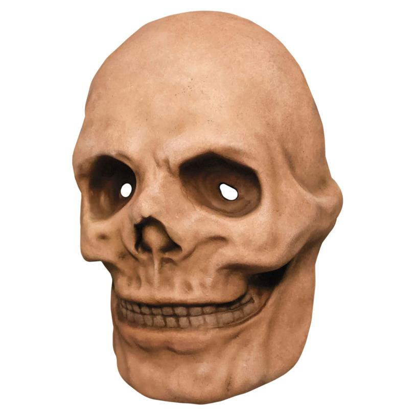 Catacomb Skull Plastic Overhead Mask - One Size 10" x 6"