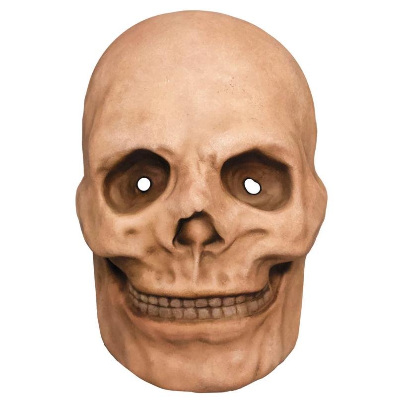 Catacomb Skull Plastic Overhead Mask - One Size 10" x 6"