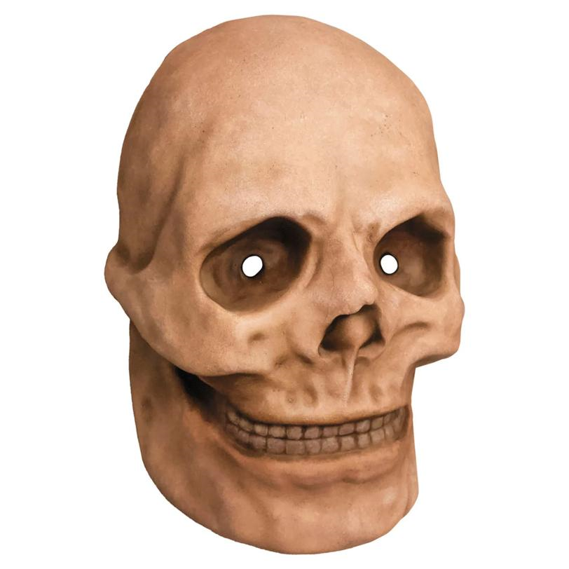 Catacomb Skull Plastic Overhead Mask - One Size 10" x 6"