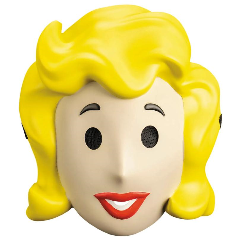 Adults Fallout Retro Vault Girl Plastic Mask