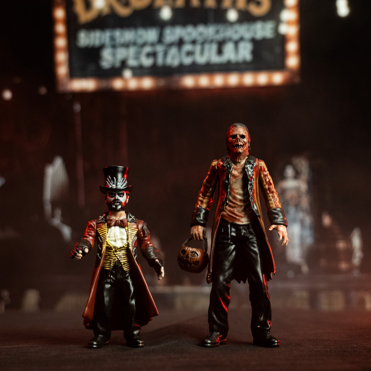 Candy Corn Jacob Atkins & Dr. Death Figures 3 3/4"