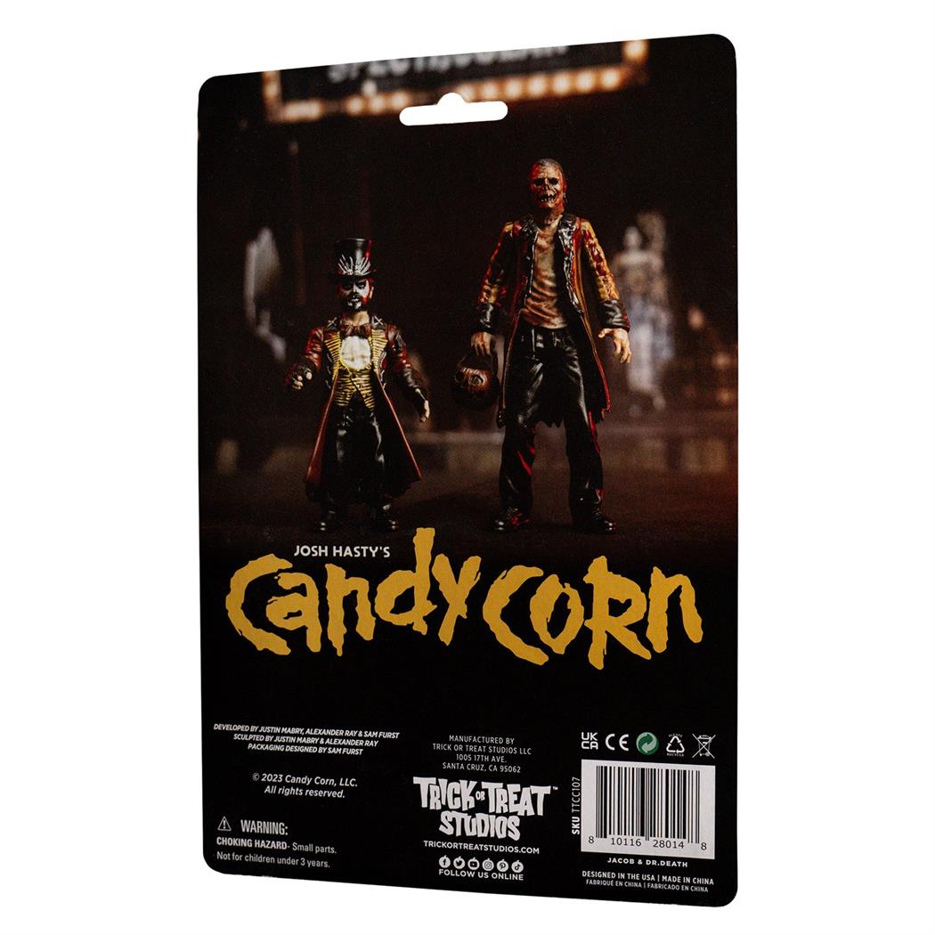 Candy Corn Jacob Atkins & Dr. Death Figures 3 3/4"