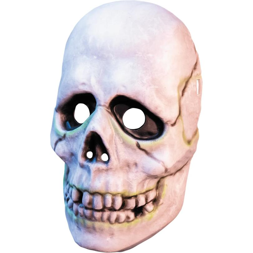 Adults Don Post Studios Skull Face Injection Molded Plastic Mask - One Size