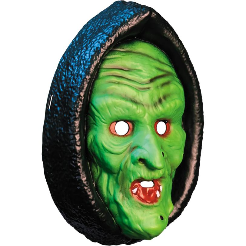 Adults Don Post Studios Witch Face Injection Molded Plastic Mask - One Size