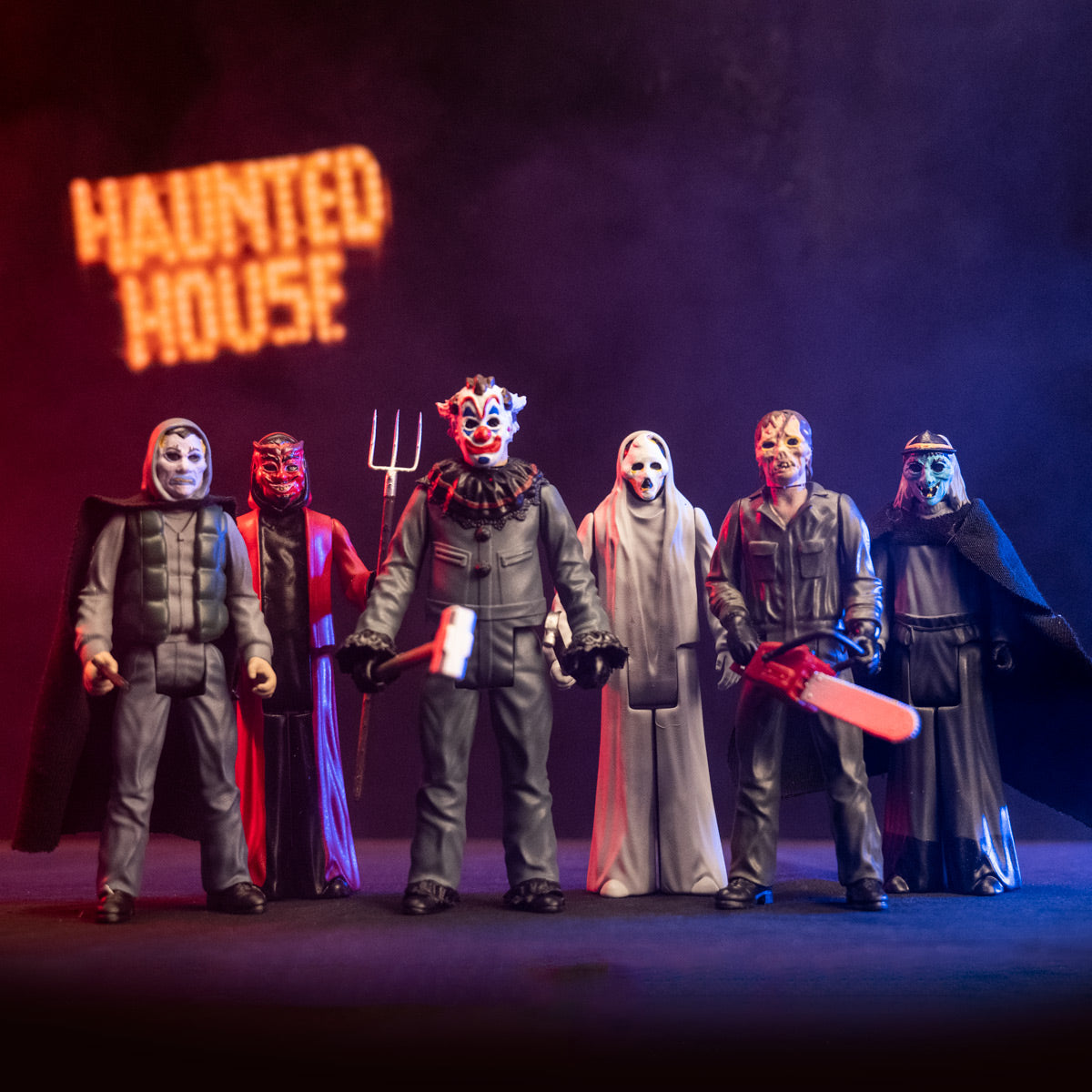 Eli Roth's Haunt Ghost & Zombie Figures Set 3 3/4"