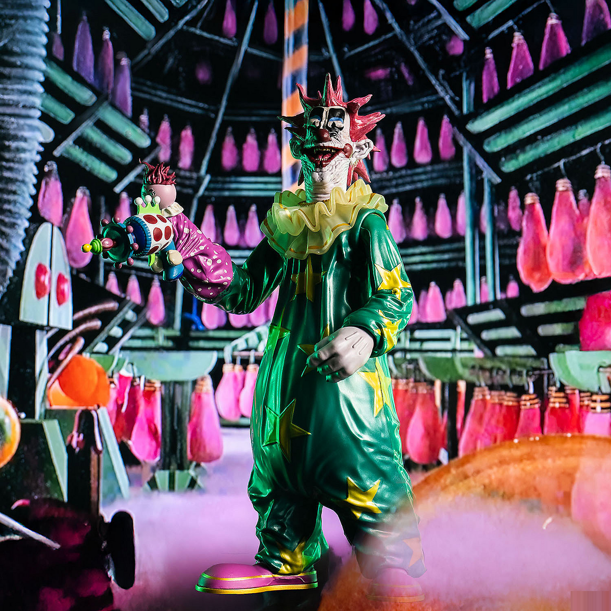 8" Killer Klowns from Outer Space Spikey Collectible Figure Halloween Decoration