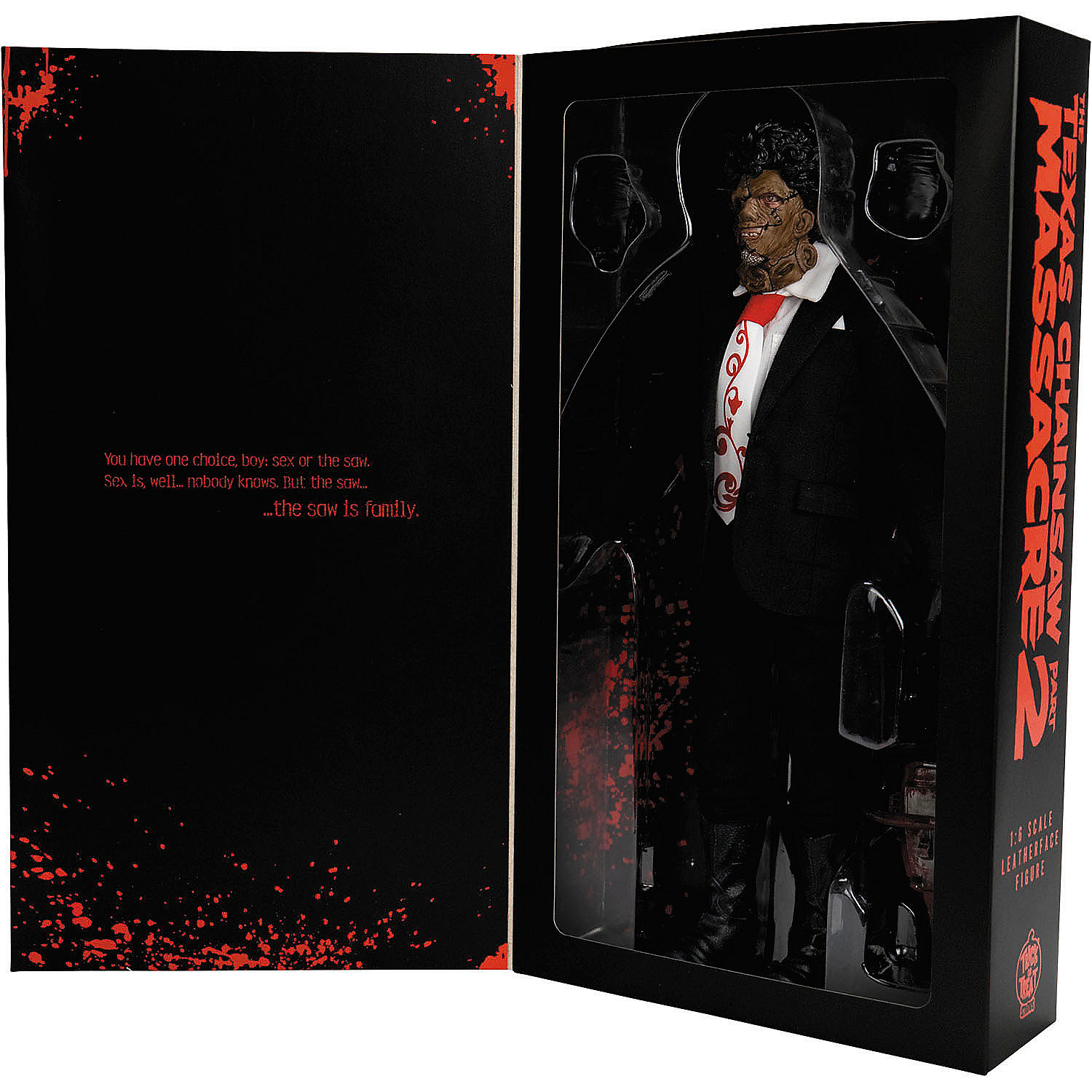 The Texas Chainsaw Massacre Part 2 Leatherface Figure, 13"