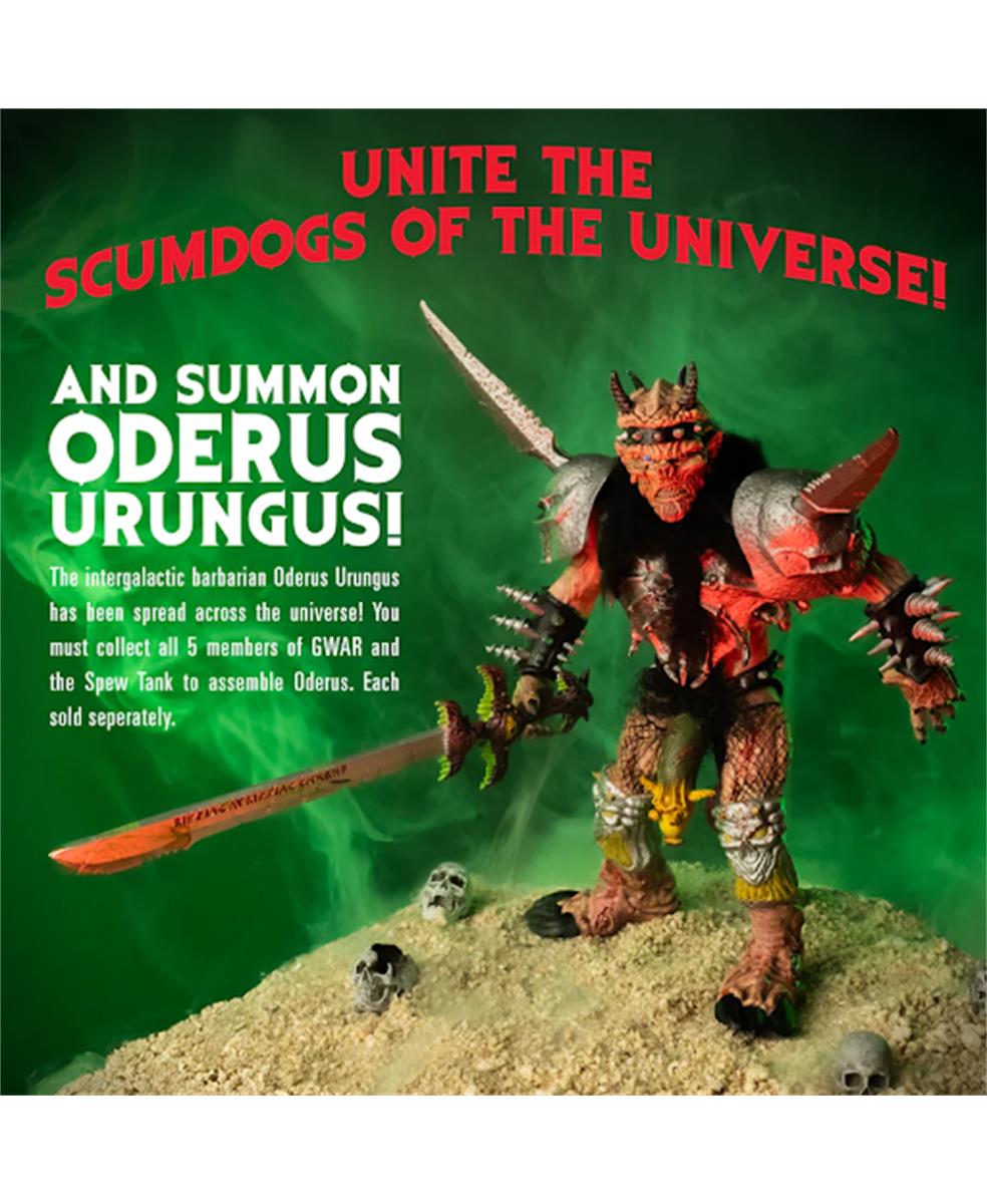 5" Gwar Pustulus Maximus Collectible Action Figure