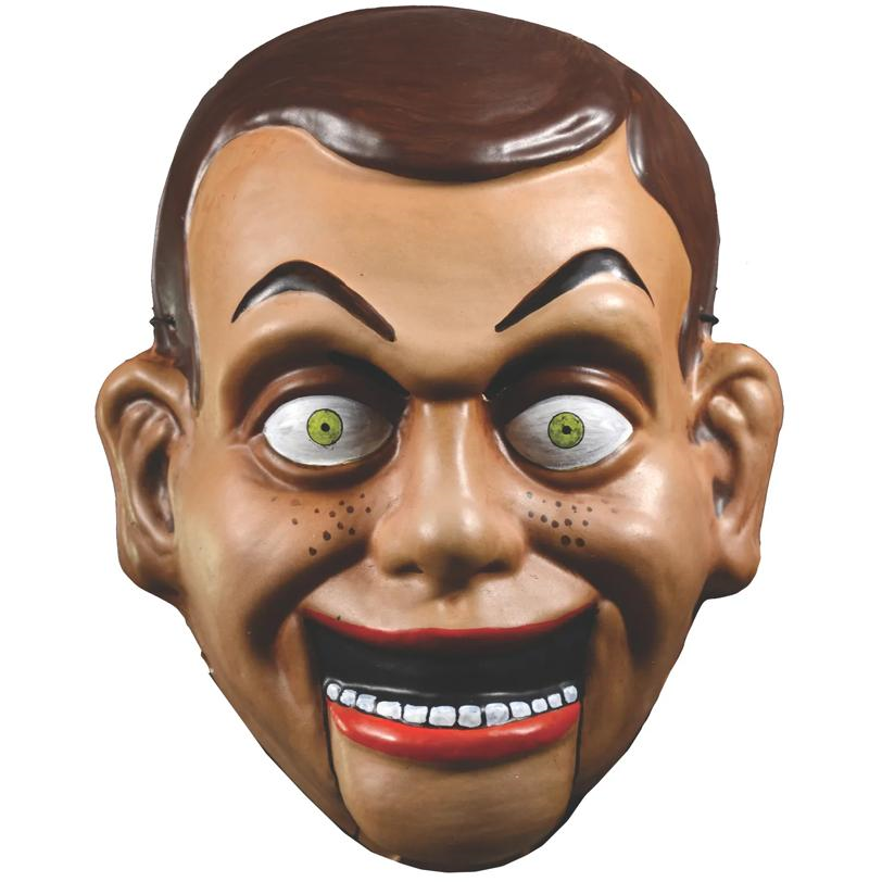 Goosebumps Night of the Living Dummy Slappy the Dummy Mask Costume Accessory
