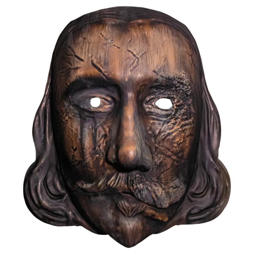 Thanksgiving John Carver Burnt Overhead Plastic Mask