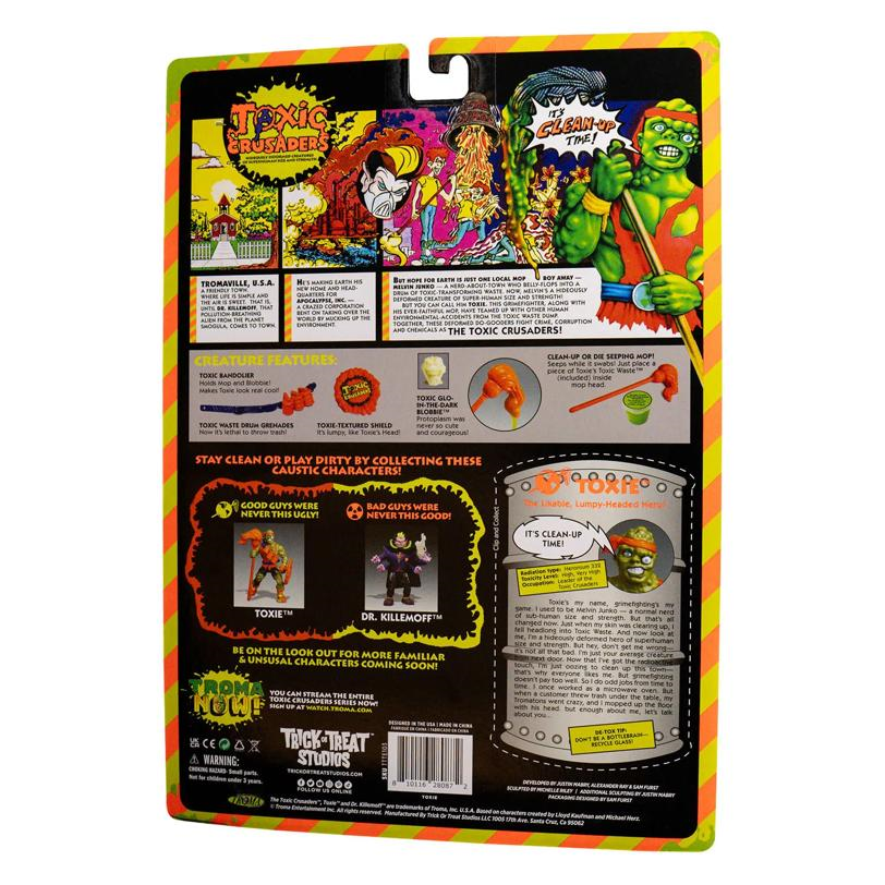 Toxic Crusaders Toxie Action Figure 5"