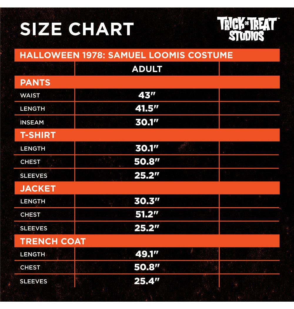 Adults Halloween 4: The Return of Michael Myers Samuel Loomis Costume