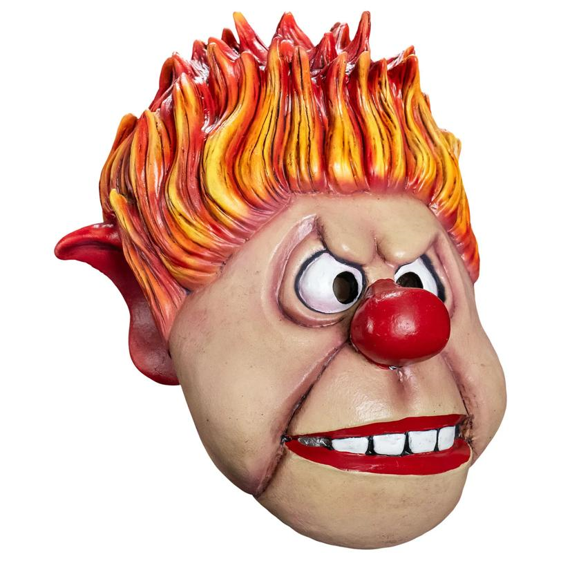 The Year Without Santa Claus Heat Miser Latex Mask - One Size