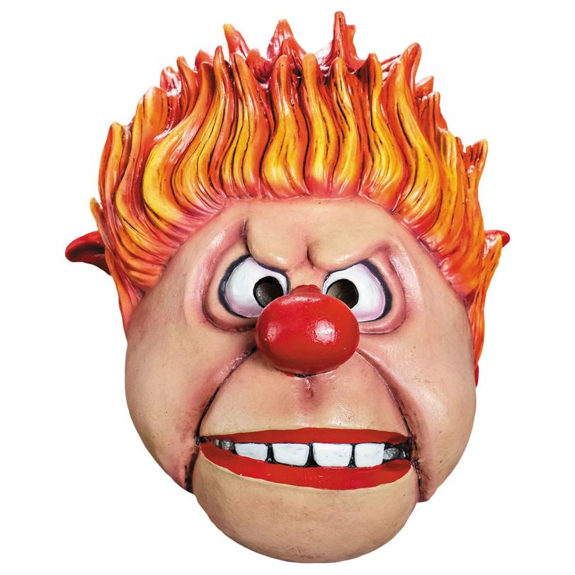 The Year Without Santa Claus Heat Miser Latex Mask - One Size