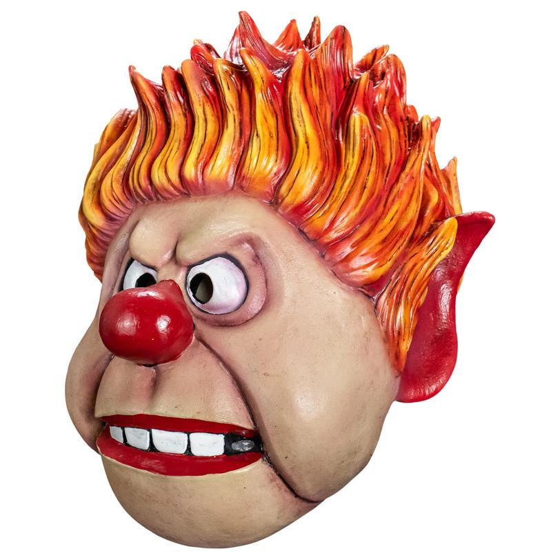 The Year Without Santa Claus Heat Miser Latex Mask - One Size