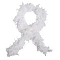 6 Ft. 40-Gram Solid White Feather Boa
