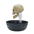 14" Bleeding Skull Fountain Halloween Decoration