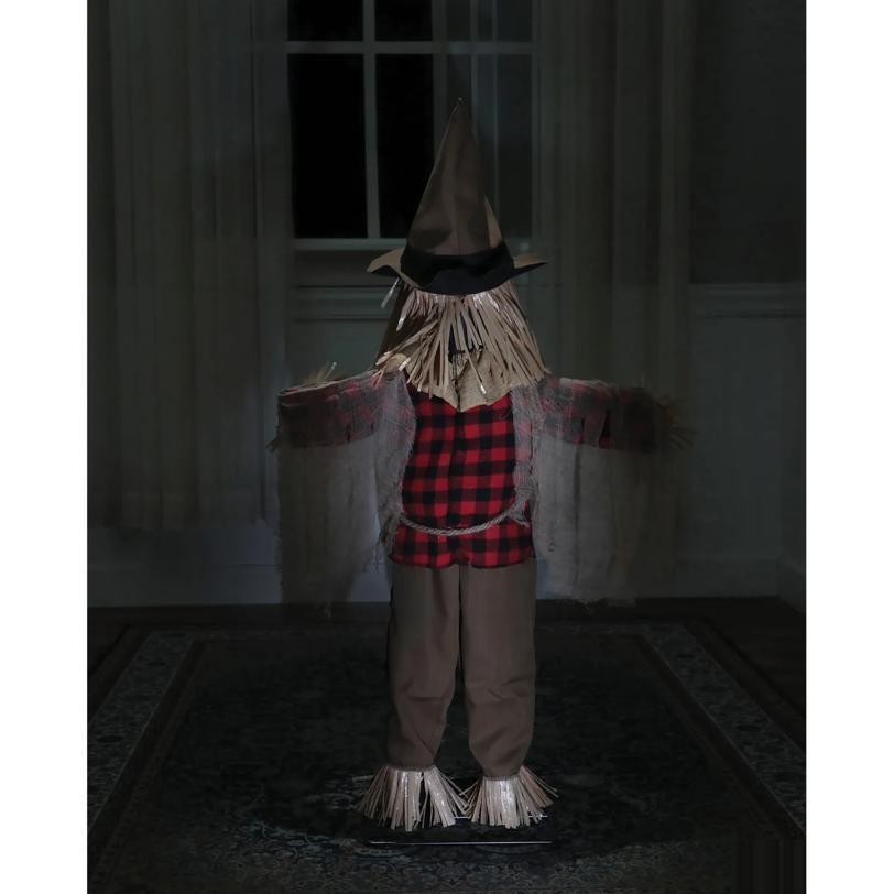 Twitching Scarecrow Animated Prop 36"