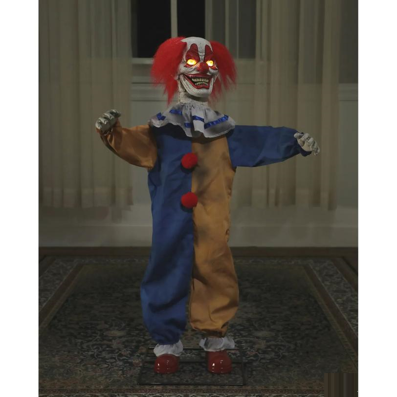Little Top Clown Animated Prop 36"