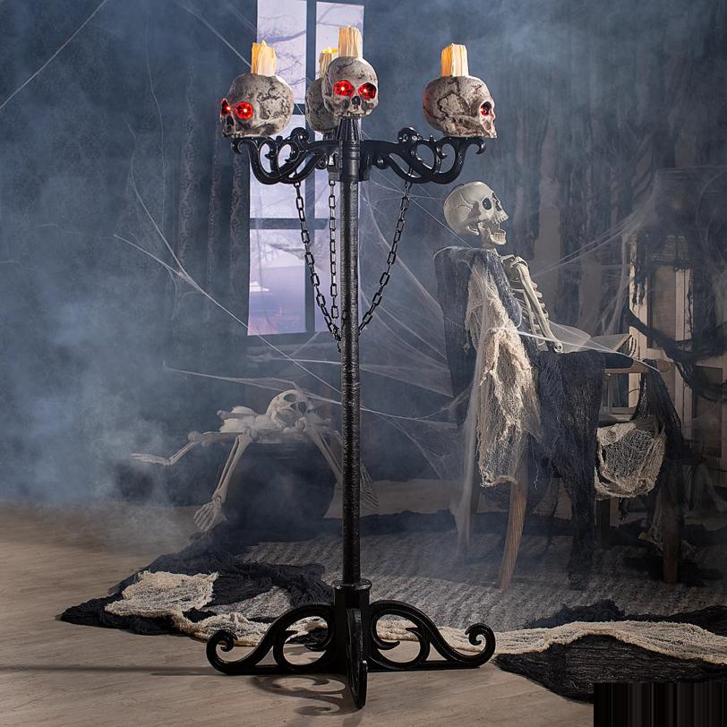 3-In-1 Skull Candelabra
