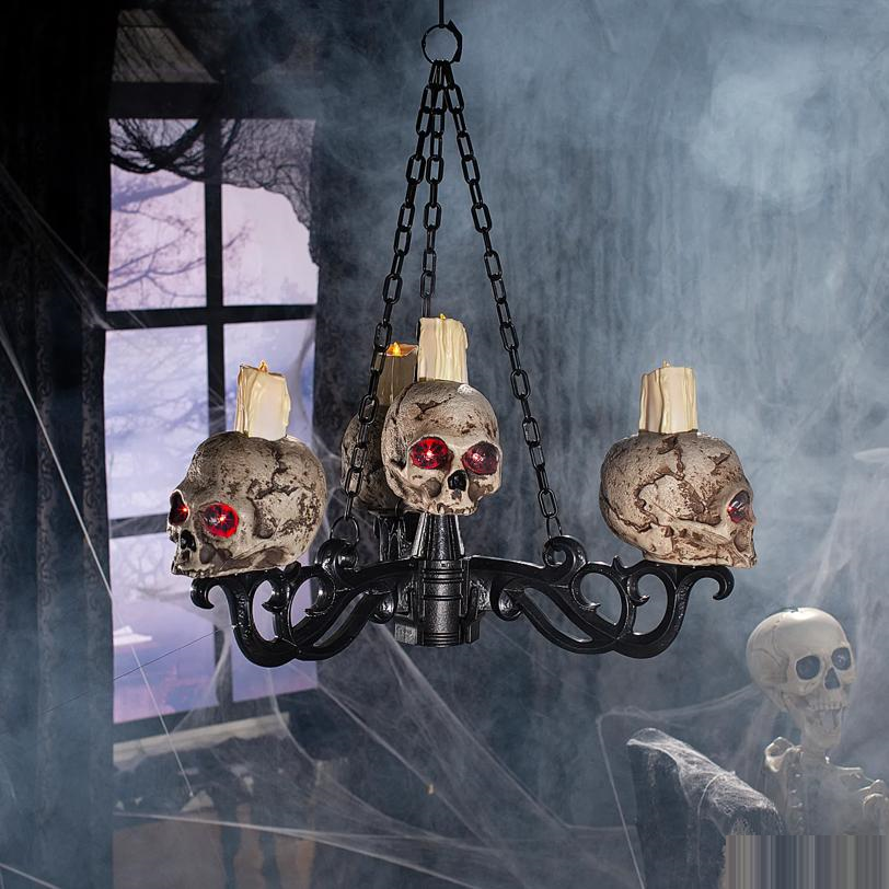 3-In-1 Skull Candelabra