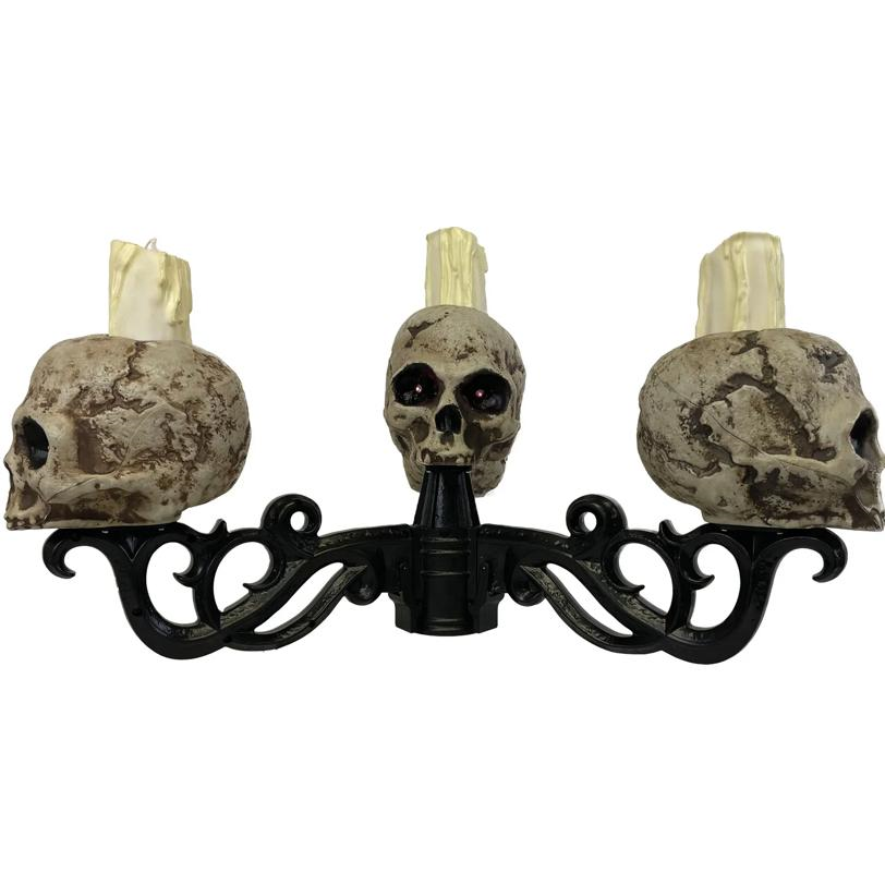 3-In-1 Skull Candelabra