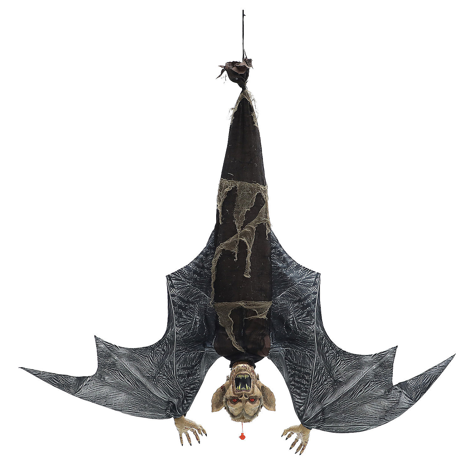 Menacing Hanging Bat 46"
