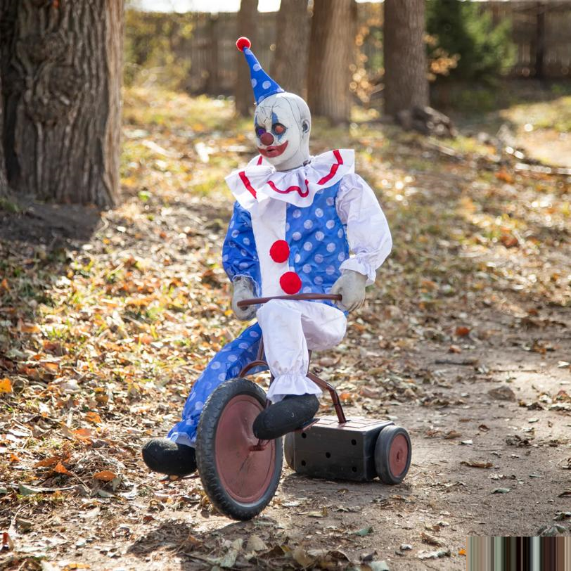 Tricycle Clown Doll 32"