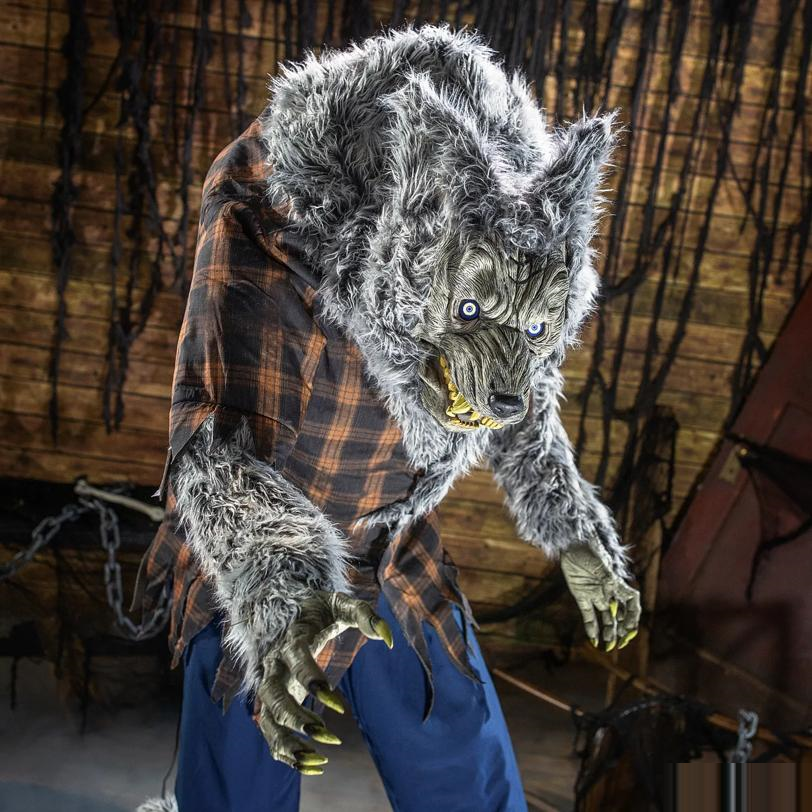 Animated Hulking Werewolf