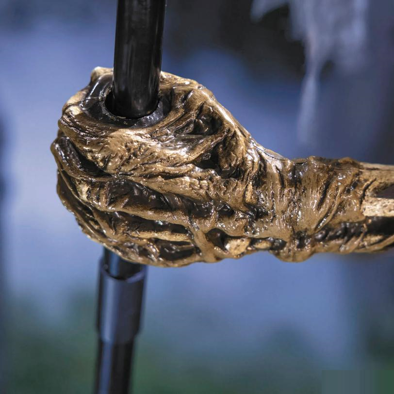 6 Ft. 7" Skeleton Stirring Cauldron Halloween Decoration