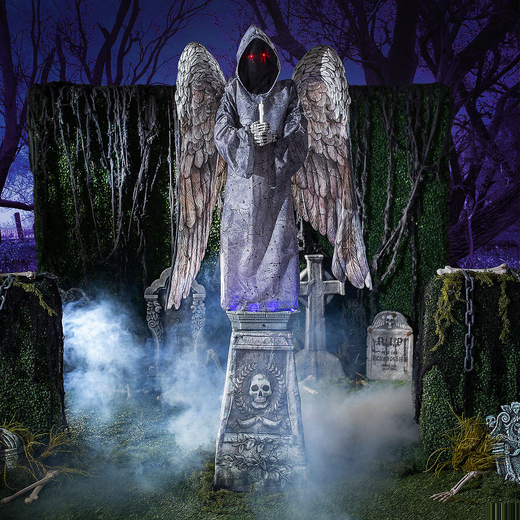 Cemetery Angel Animated Halloween Prop 96"