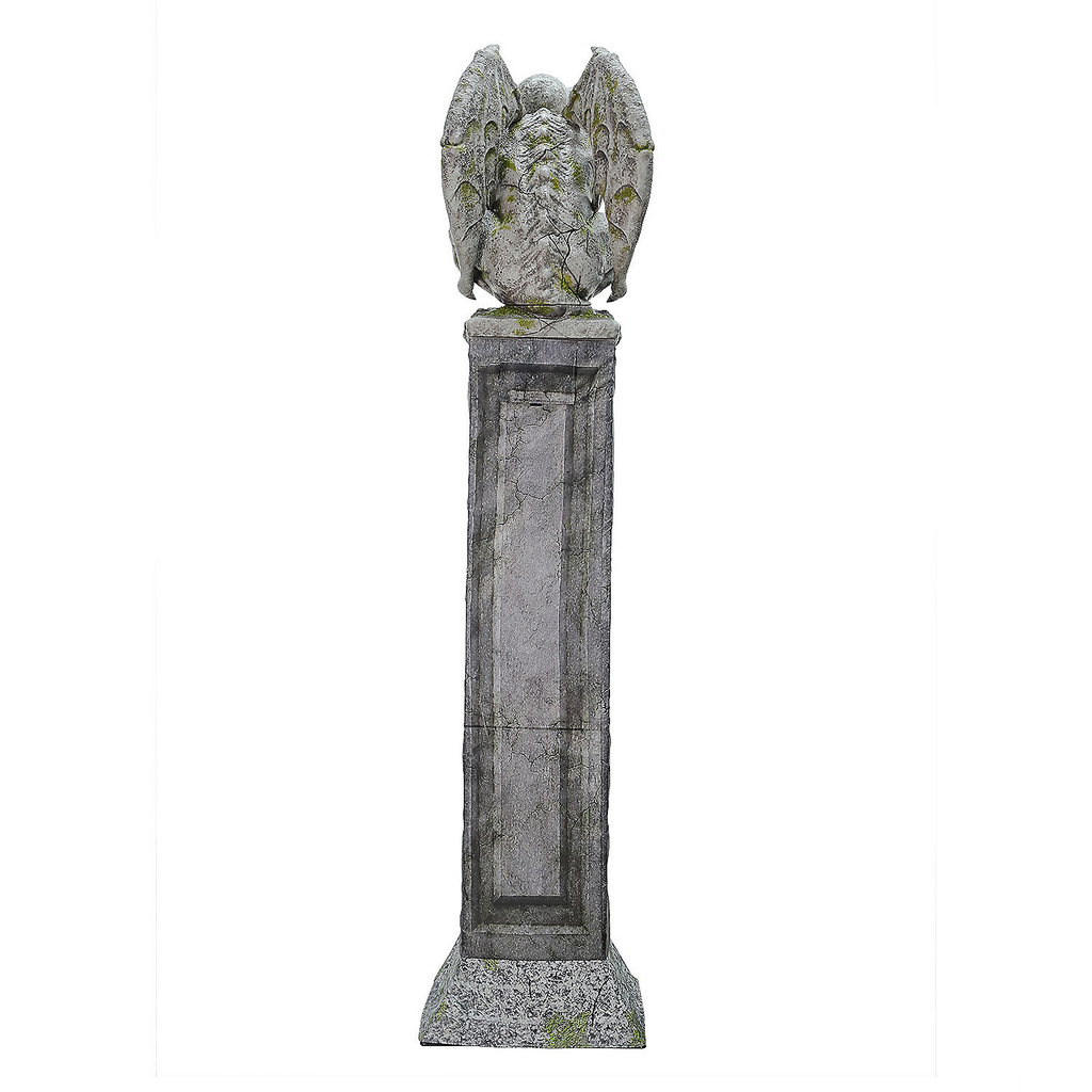 Oversized Gargoyle Pillar Animated Halloween Prop 96"