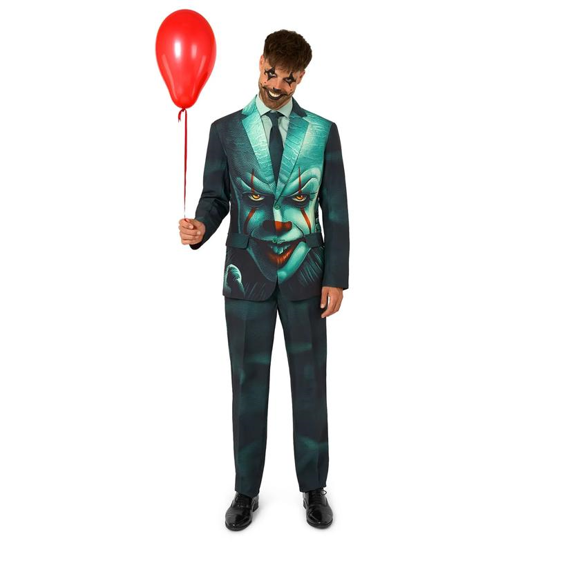 Adults Stephen King's IT Pennywise the Clown Suit Costume