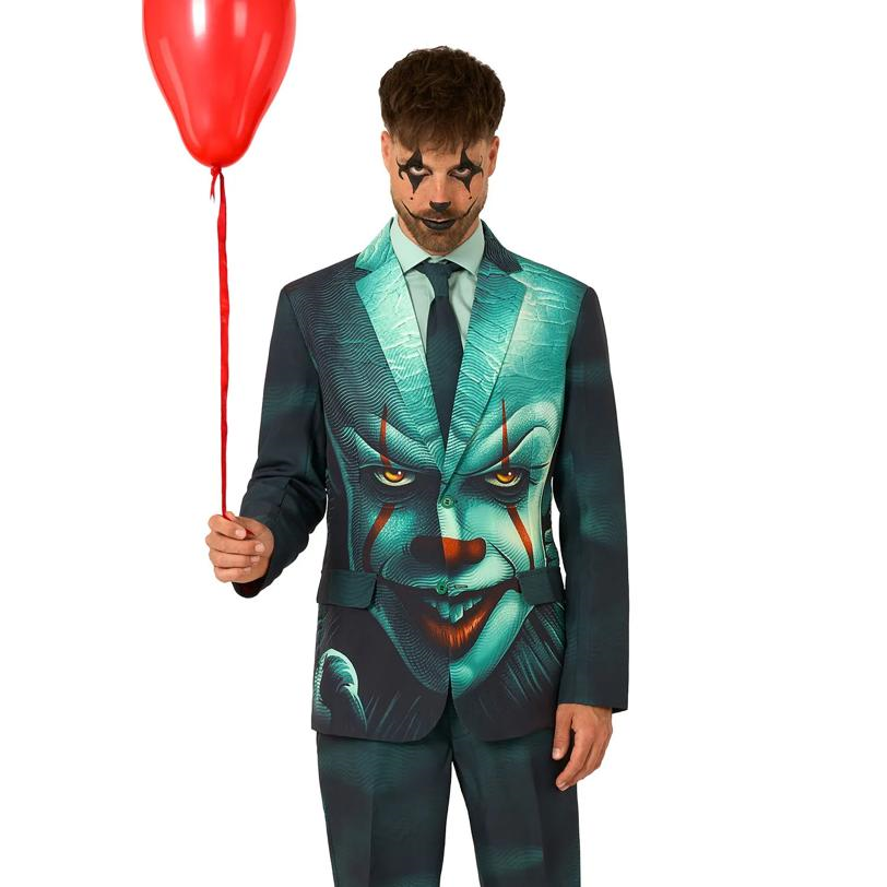 Adults Stephen King's IT Pennywise the Clown Suit Costume