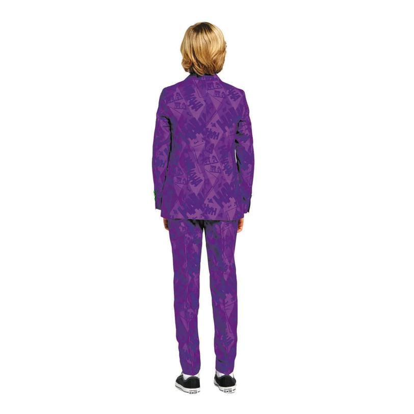 Kids Batman Joker Purple Suit Costume