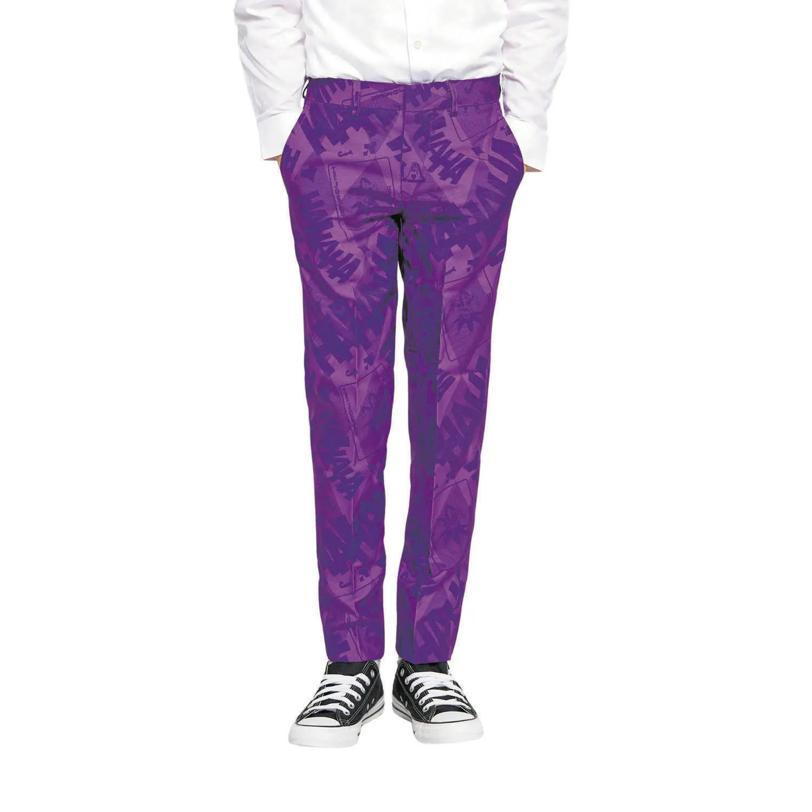 Kids Batman Joker Purple Suit Costume