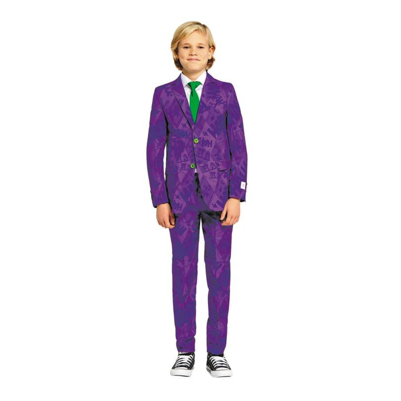 Kids Batman Joker Purple Suit Costume