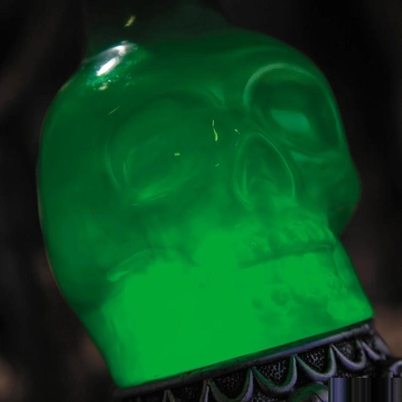 12" Light-Up LED Green Potion Bottles Halloween Decoration