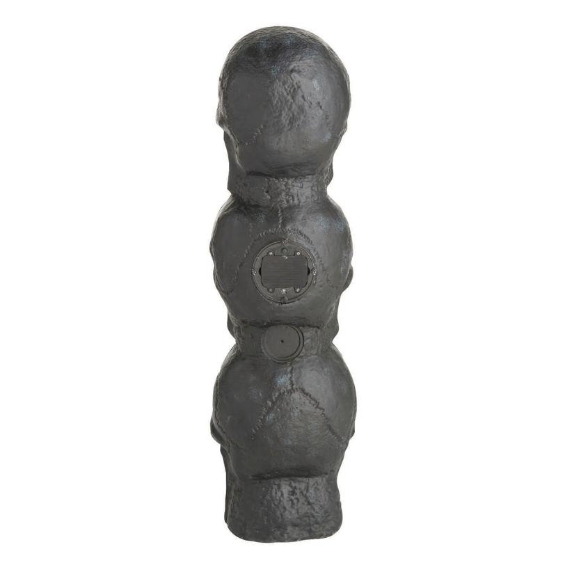 28" Light-Up LED Blow Mold Stack of Skulls Halloween Decoration