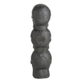 28" Light-Up LED Blow Mold Stack of Skulls Halloween Decoration