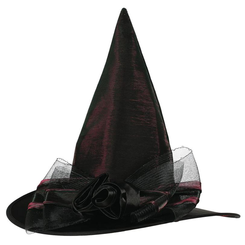 Deluxe Iridescent Witch Hat - Adult