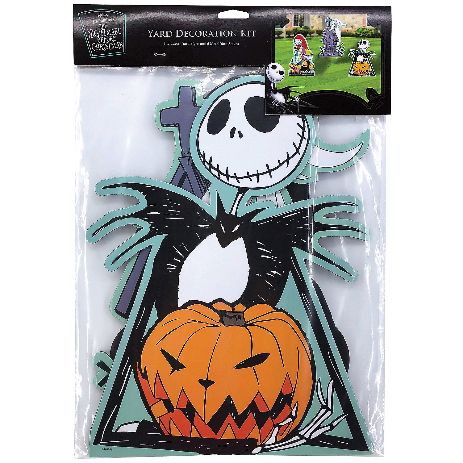 Jack, Sally & Zero Scene Set