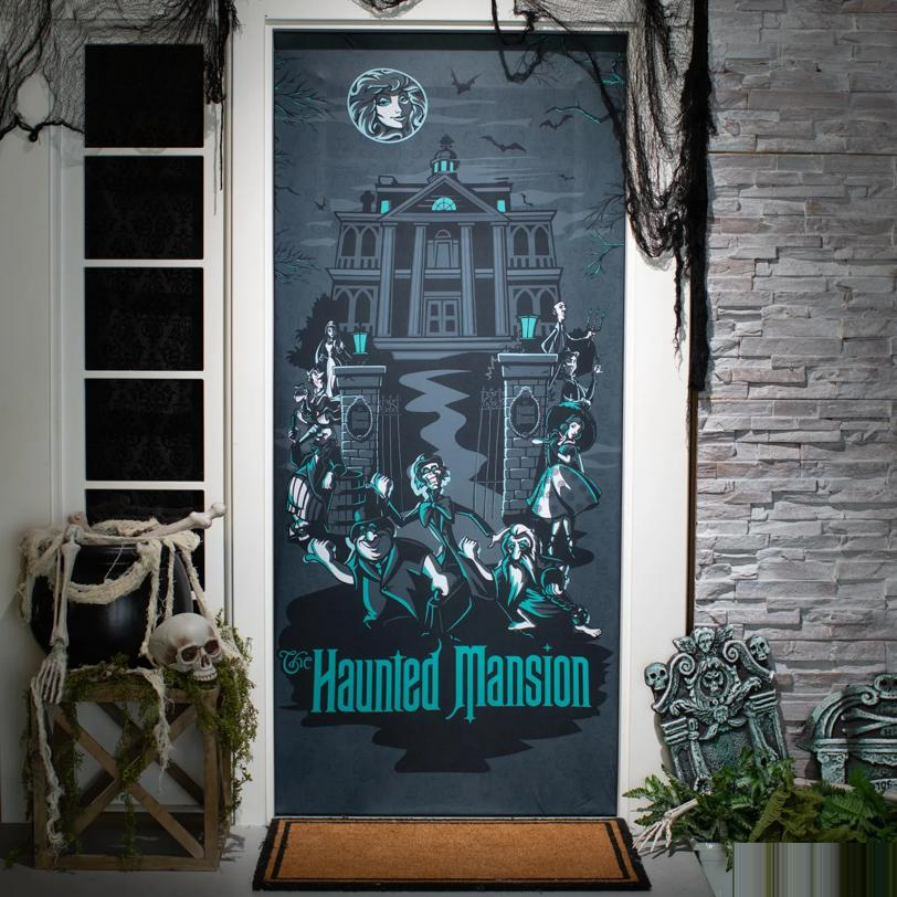 Disney The Haunted Mansion Halloween Door Decoration 80"